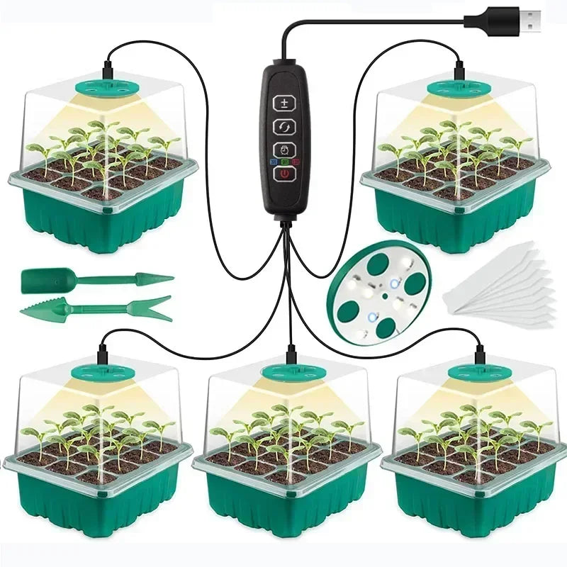 Kits de Démarrage de Germination des Graines avec Lampe UV intégrée